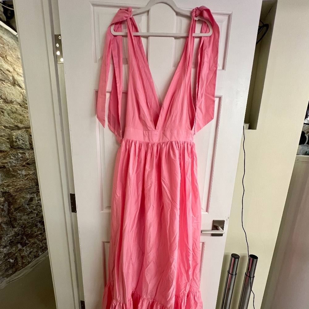 Like New Alamour The Label Cellina Pink Maxi Dress Size M